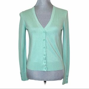 LOFT Mint Cardigan